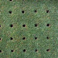 lawn-aeration-holes